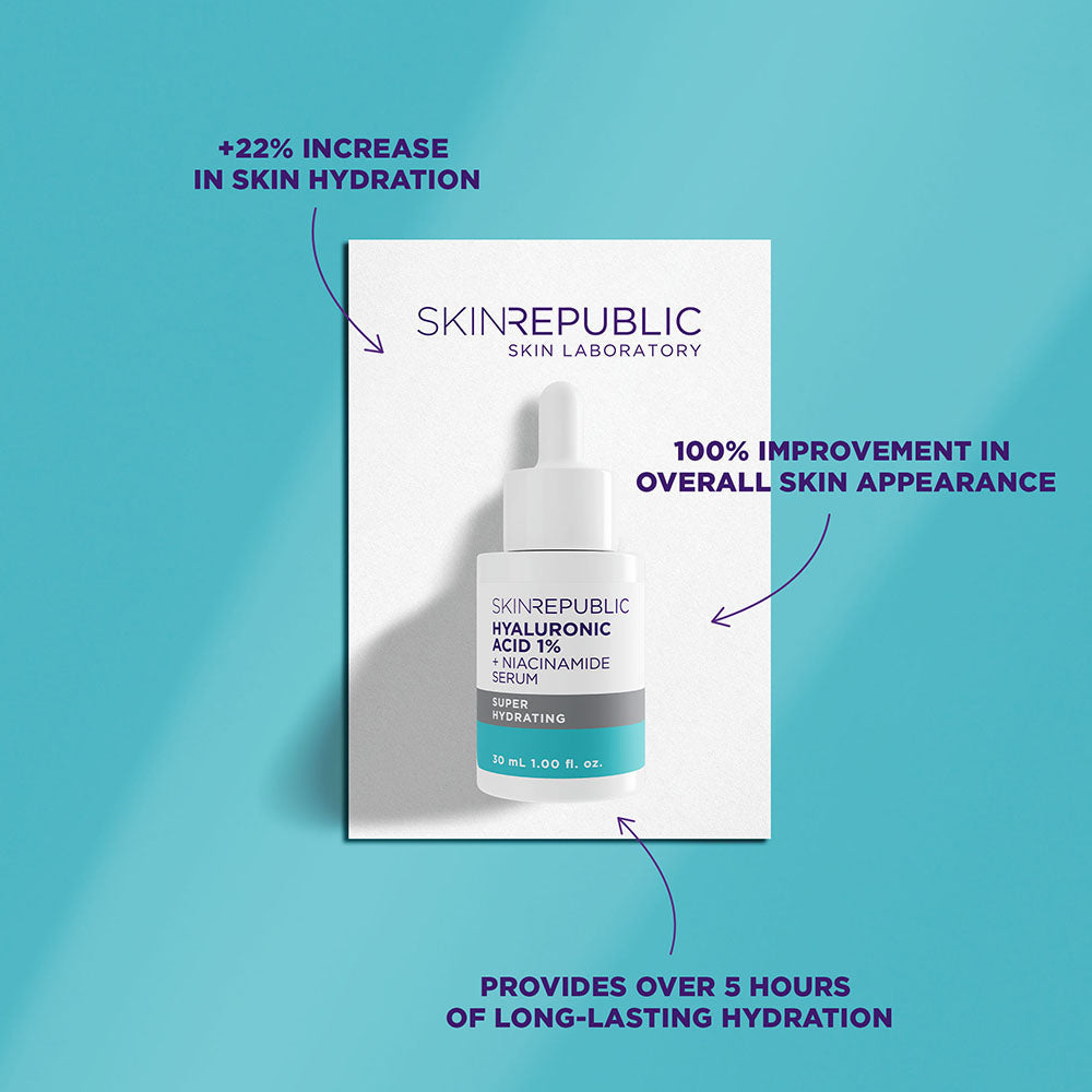 Hydrating Hyaluronic Acid 1% + Niacinamide 2% Serum