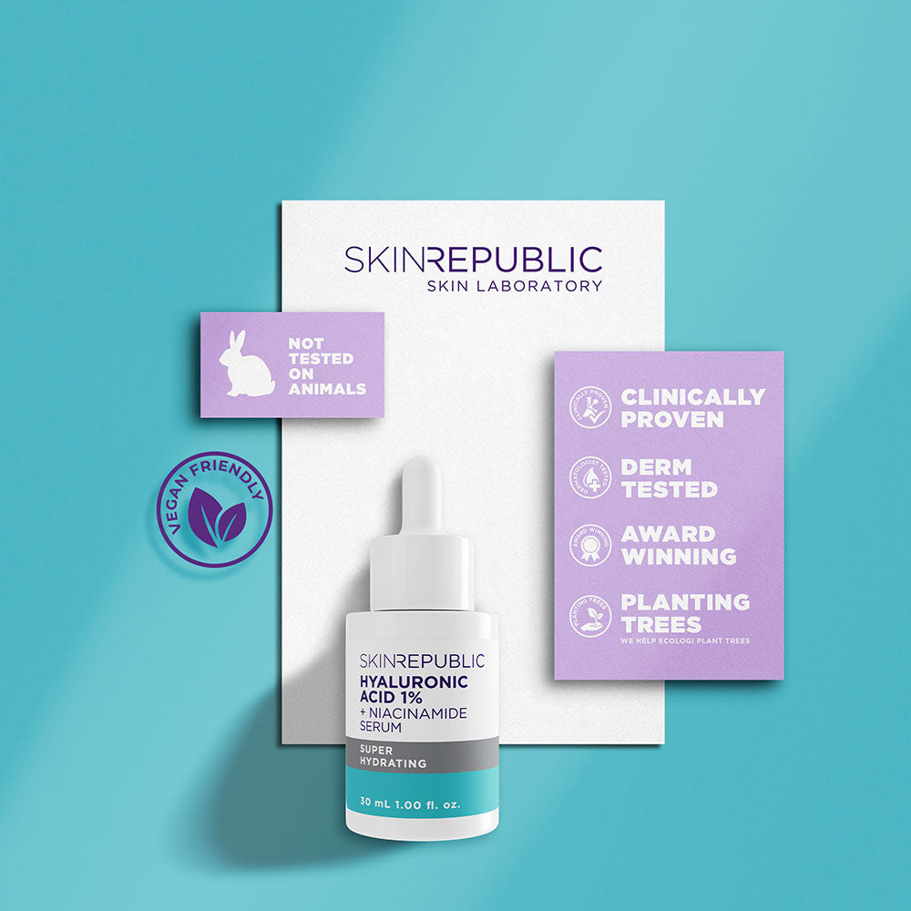 Hydrating Hyaluronic Acid 1% + Niacinamide 2% Serum