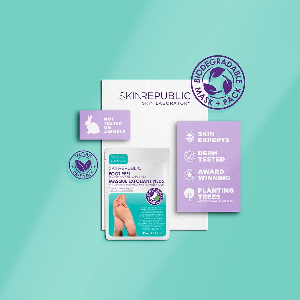 Biodegradable Foot Peel Mask